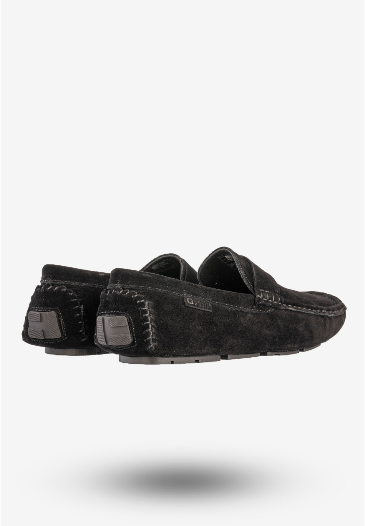Mokasyny Męskie Skórzane Buty BIG STAR Eleganckie Czarne RR174049