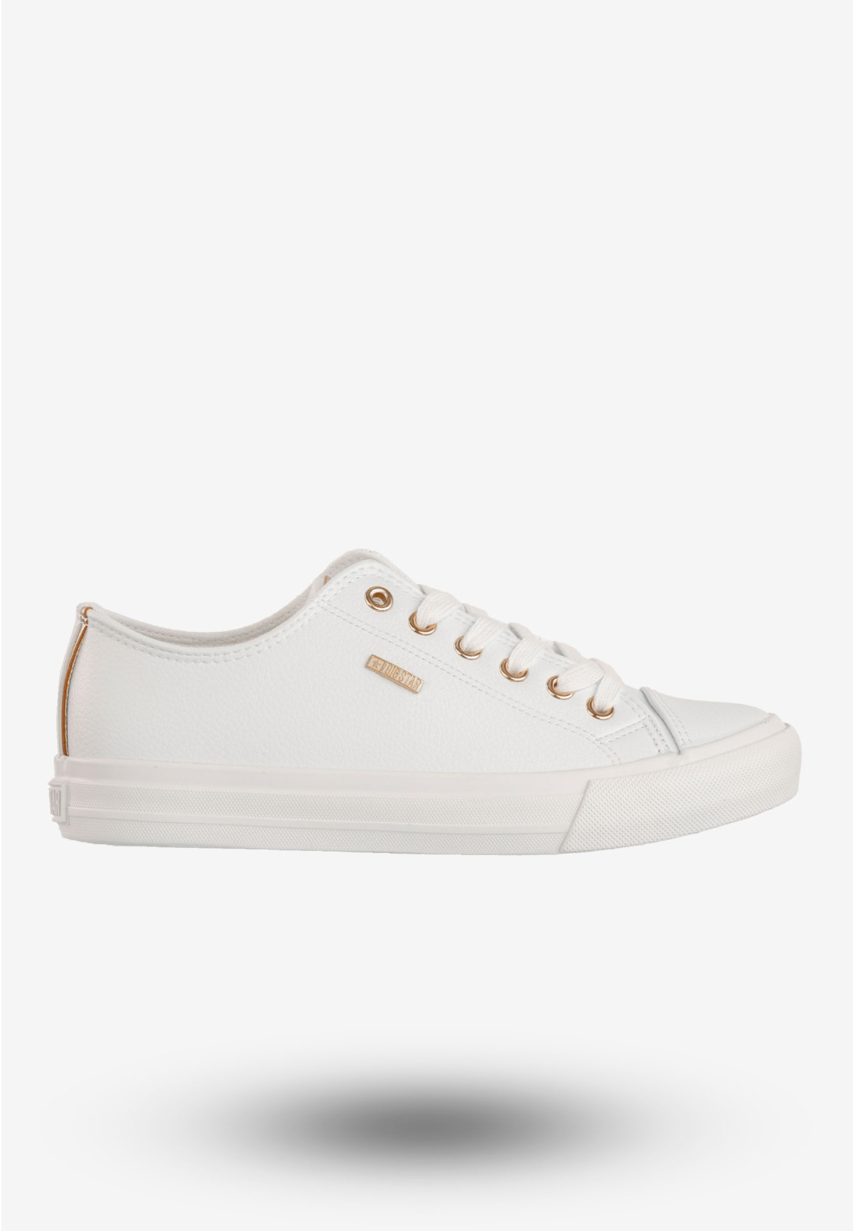 Trampki Damskie Ekoskóra Big Star Buty Białe RR274748