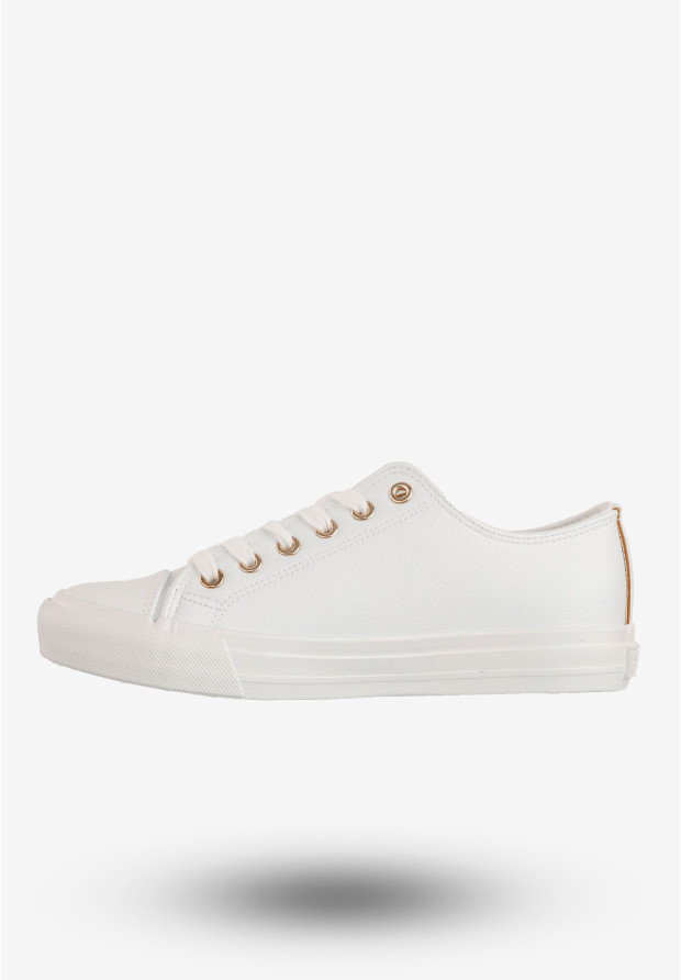 Trampki Damskie Ekoskóra Big Star Buty Białe RR274748