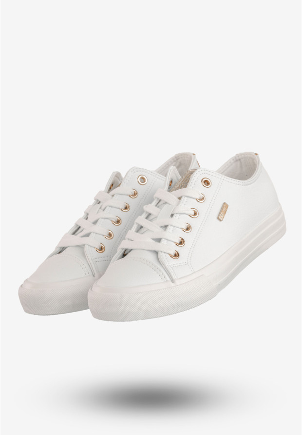 Trampki Damskie Ekoskóra Big Star Buty Białe RR274748