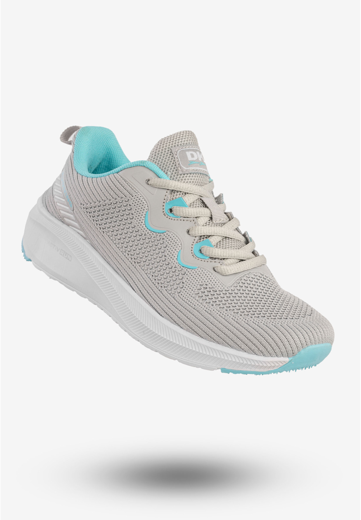 Sneakersy Damskie DK Buty Sportowe Do Biegania Szare VB25935 ISIA