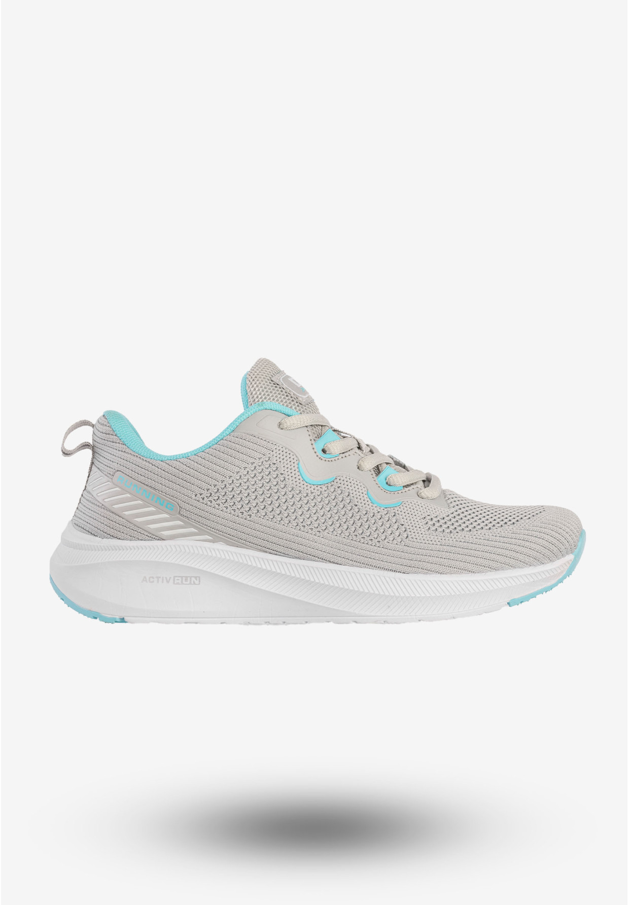 Sneakersy Damskie DK Buty Sportowe Do Biegania Szare VB25935 ISIA