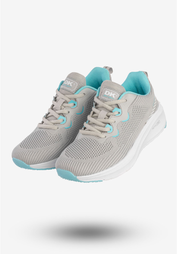 Sneakersy Damskie DK Buty Sportowe Do Biegania Szare VB25935 ISIA