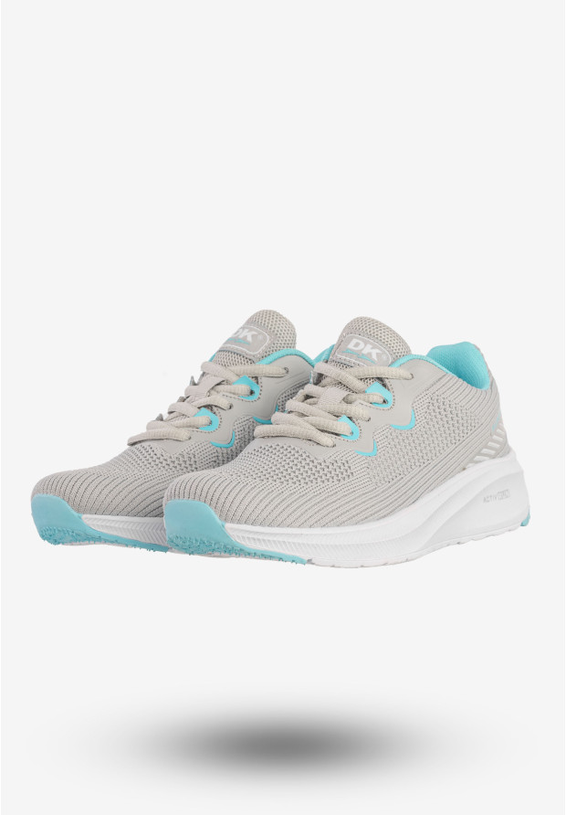 Sneakersy Damskie DK Buty Sportowe Do Biegania Szare VB25935 ISIA