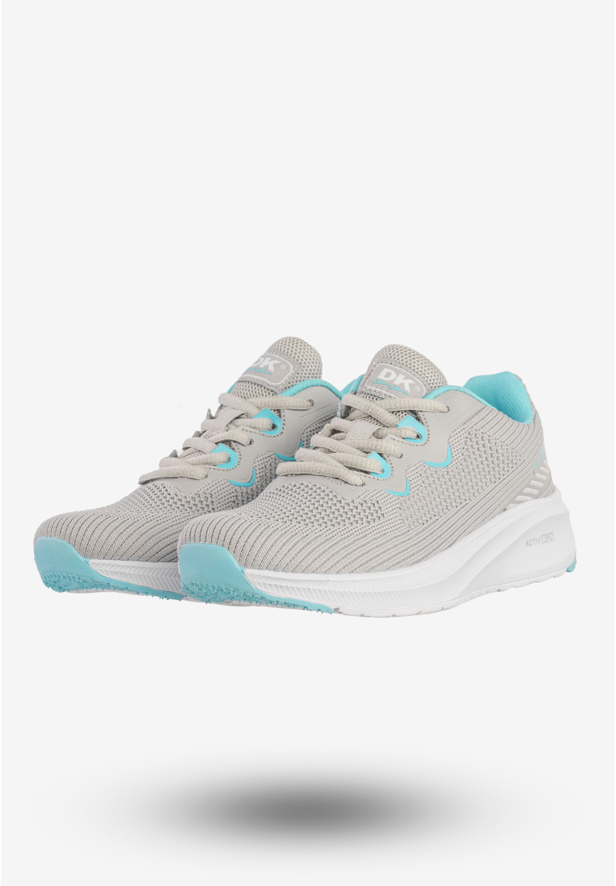 Sneakersy Damskie DK Buty Sportowe Do Biegania Szare VB25935 ISIA