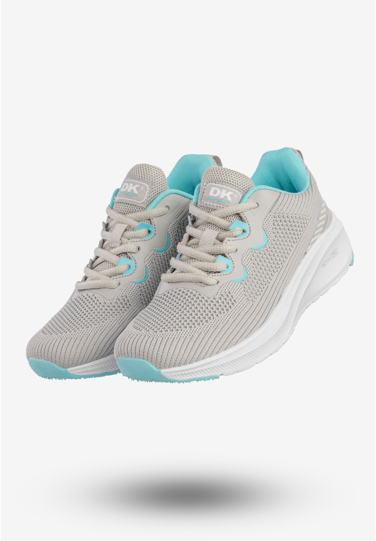 Sneakersy Damskie DK Buty Sportowe Do Biegania Szare VB25935 ISIA