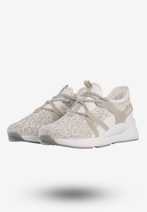 Sneakersy Damskie DK Buty Sportowe Do Biegania Białe SY19009 Famia