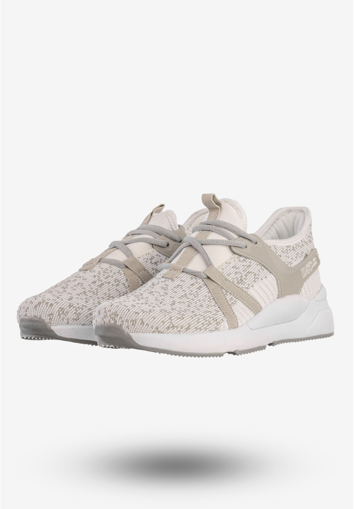 Sneakersy Damskie DK Buty Sportowe Do Biegania Białe SY19009 Famia