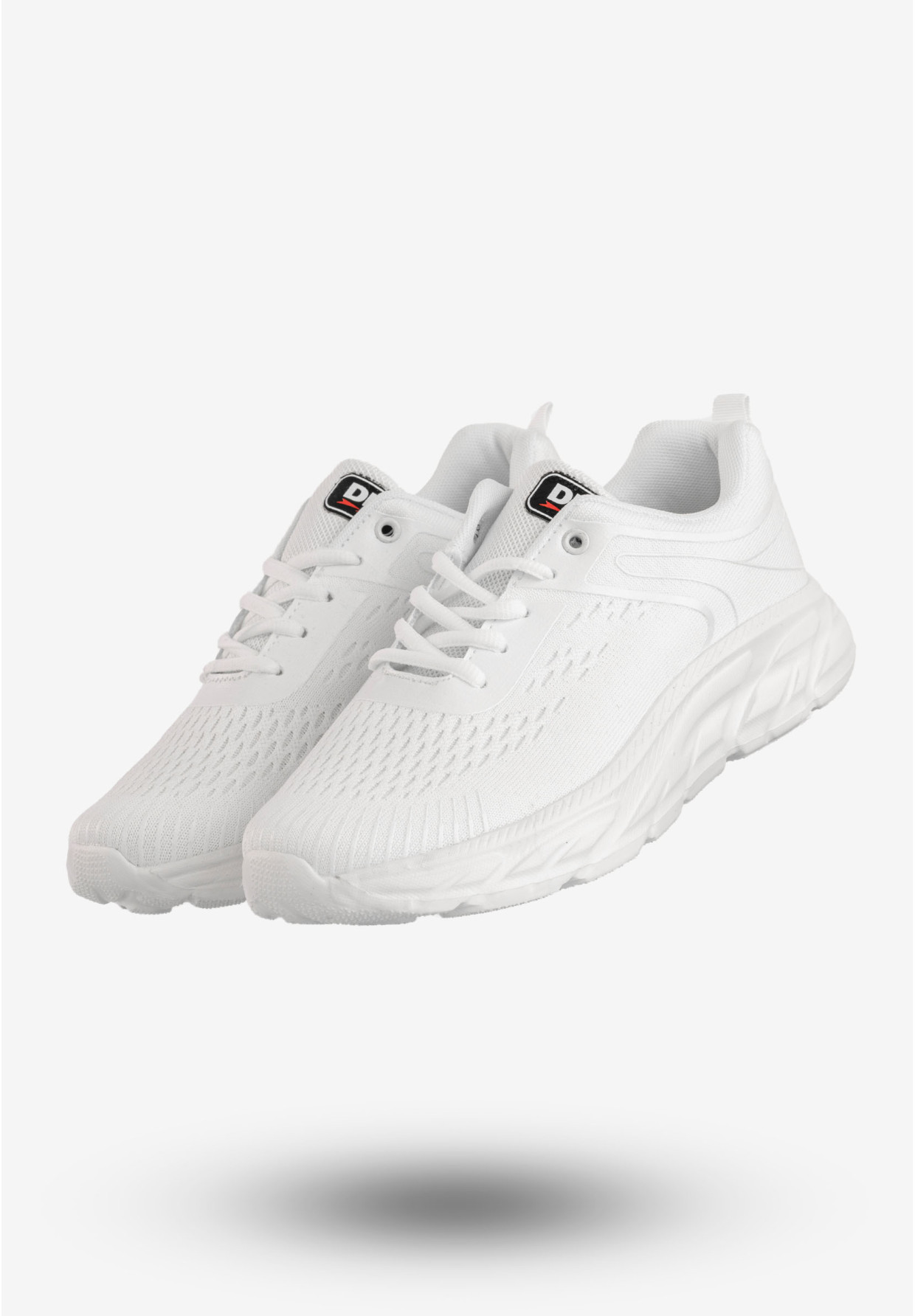 Sneakersy Damskie DK Buty Sportowe Do Biegania Białe EV1112 Rocket
