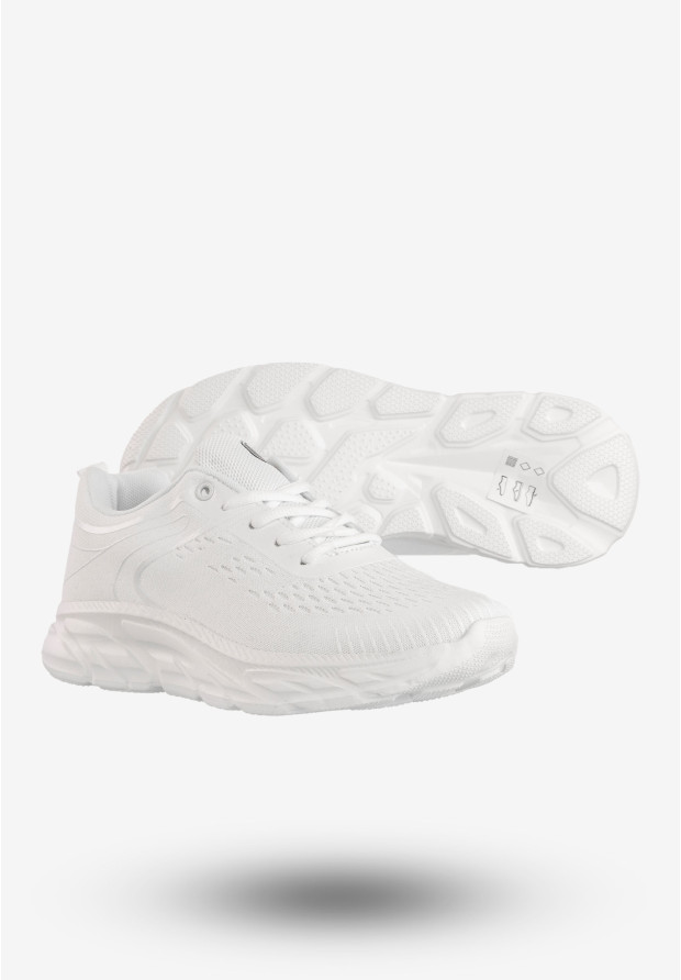 Sneakersy Damskie DK Buty Sportowe Do Biegania Białe EV1112 Rocket