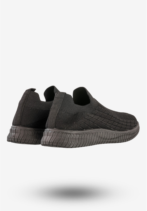 Sneakersy Męskie Wsuwane Buty Sportowe Półbuty Czarne Good To Great G-51