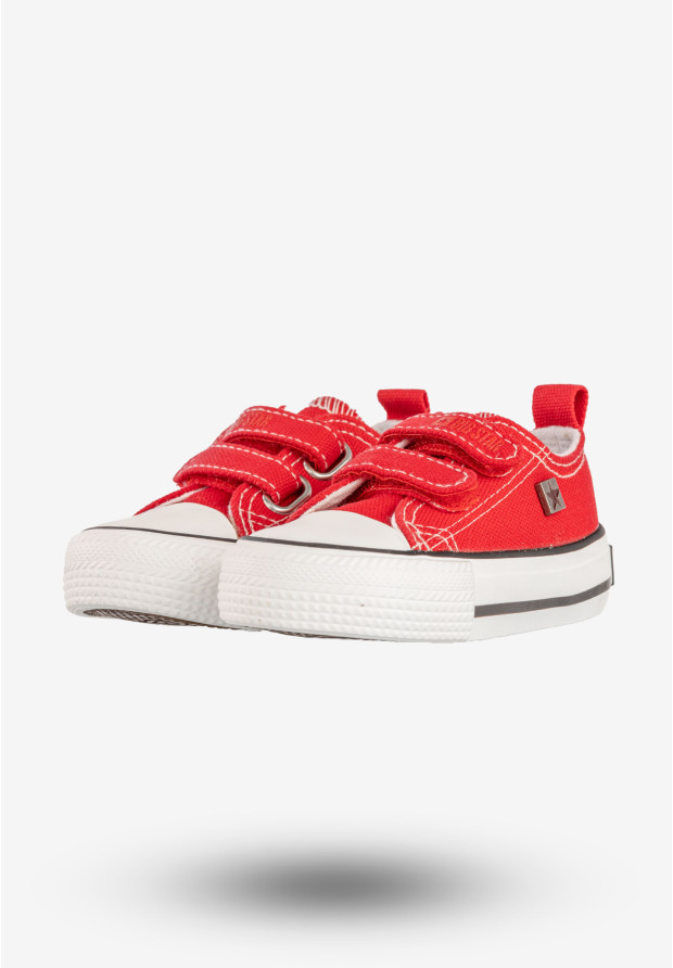 Trampki Dziecięce Buty Na Rzepy BIG STAR Czerwone HH374202