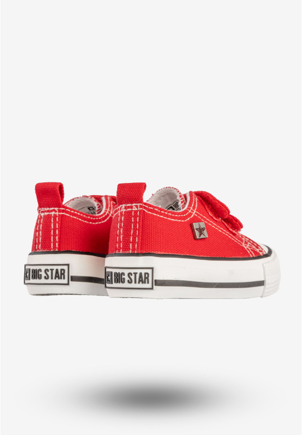 Trampki Dziecięce Buty Na Rzepy BIG STAR Czerwone HH374202