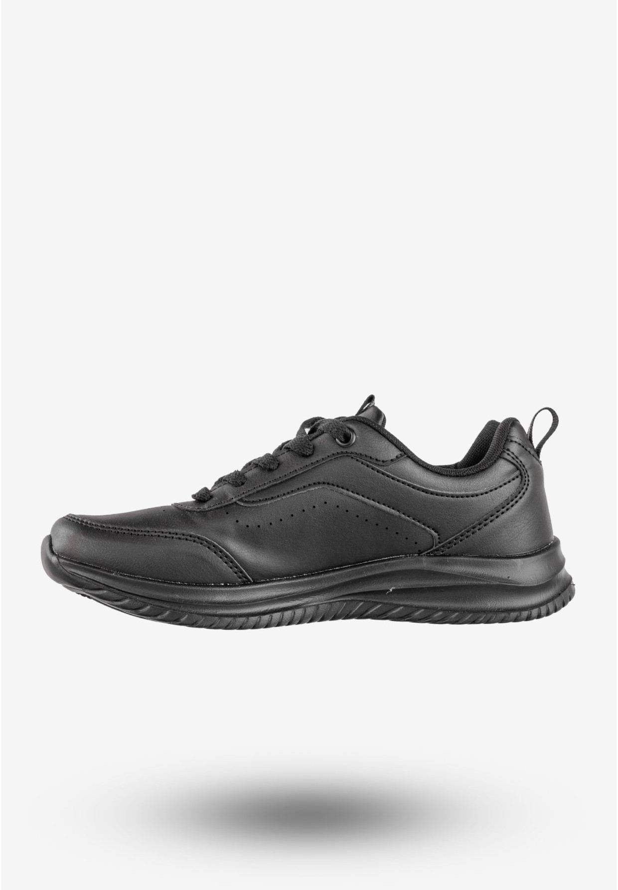 Sneakersy Damskie Ekoskóra Buty Sportowe Wygodne Czarne Badoxx LXC-8444