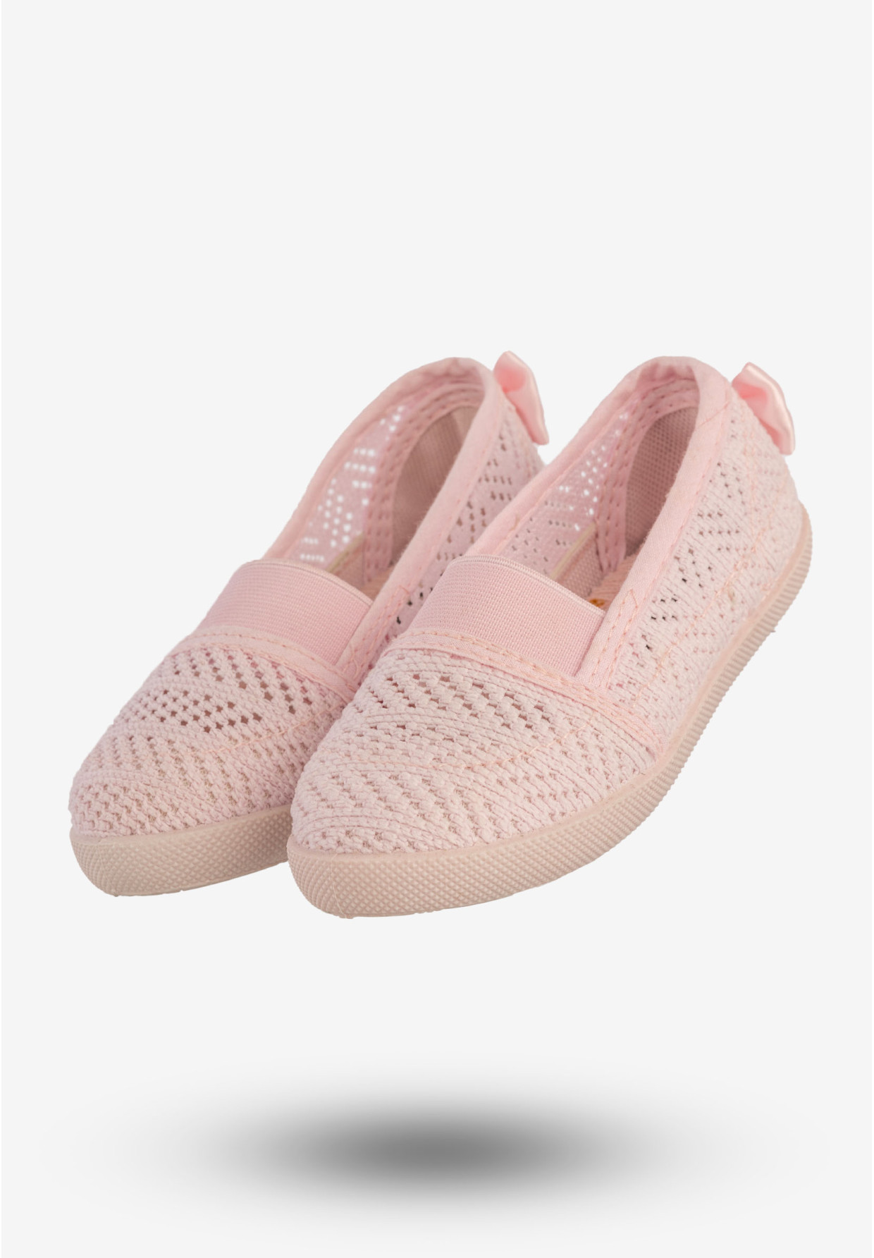 Tenisówki Dziewczęce Wsuwane Półbuty Ażurowe Buty Różowe Bella Paris CB-S159-16