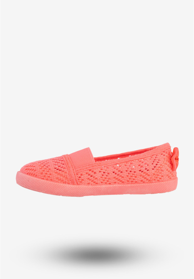 Trampki Dziewczęce Wsuwane Półbuty Neonowe Buty Różowe Bella Paris CB-S159-11
