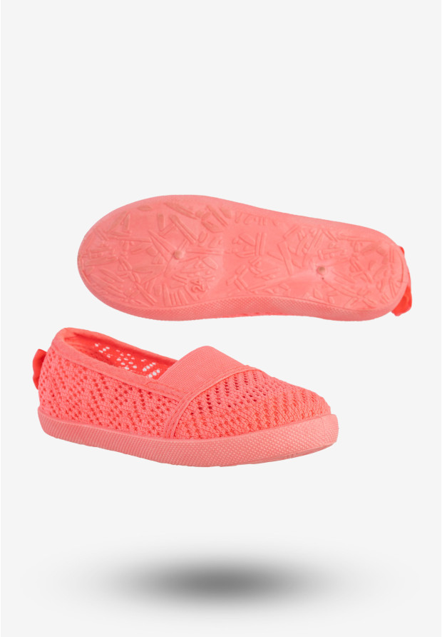 Trampki Dziewczęce Wsuwane Półbuty Neonowe Buty Różowe Bella Paris CB-S159-11