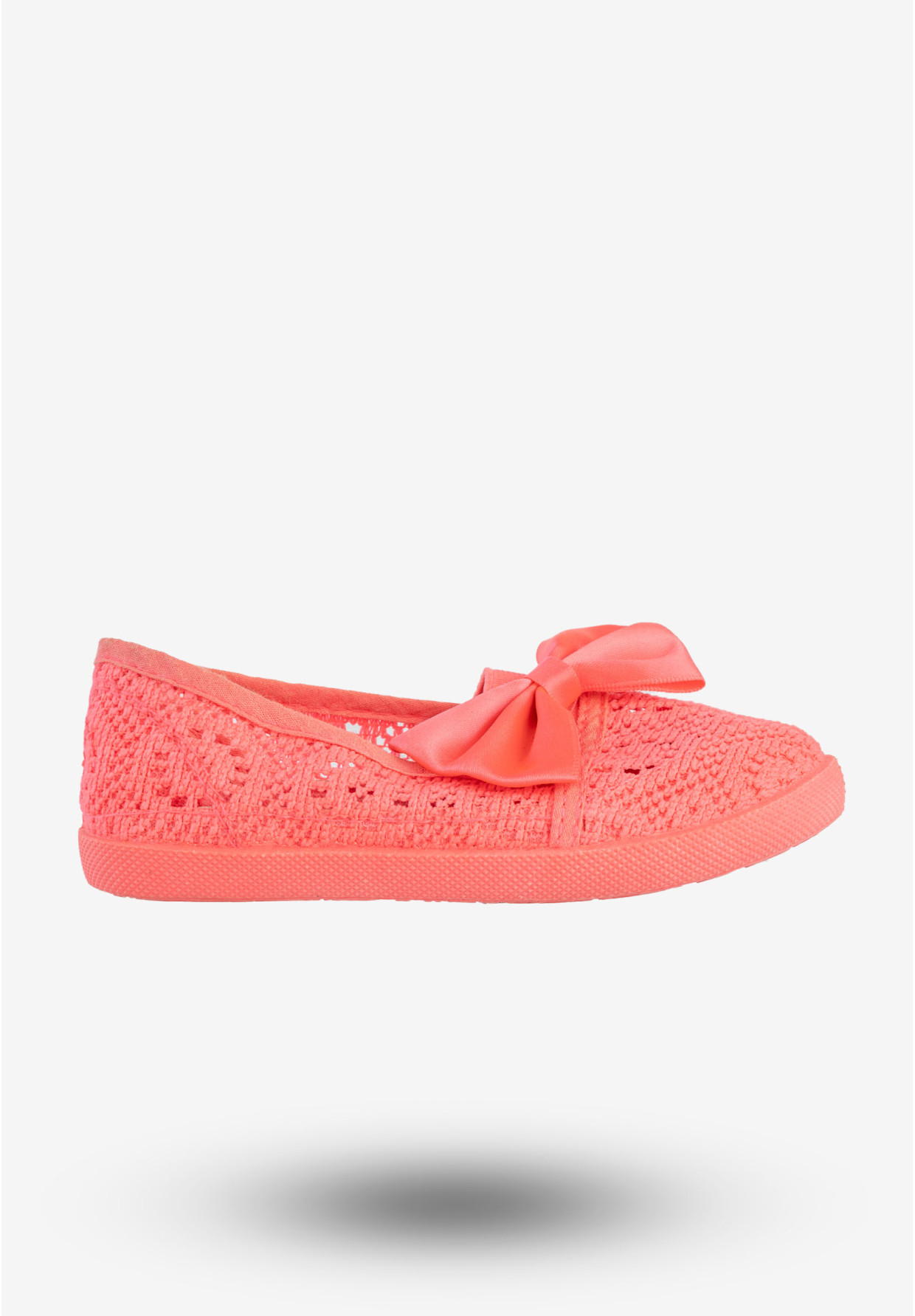 Trampki Dziewczęce Wsuwane Baleriny Neonowe Buty Różowe Bella Paris CB-S151-11