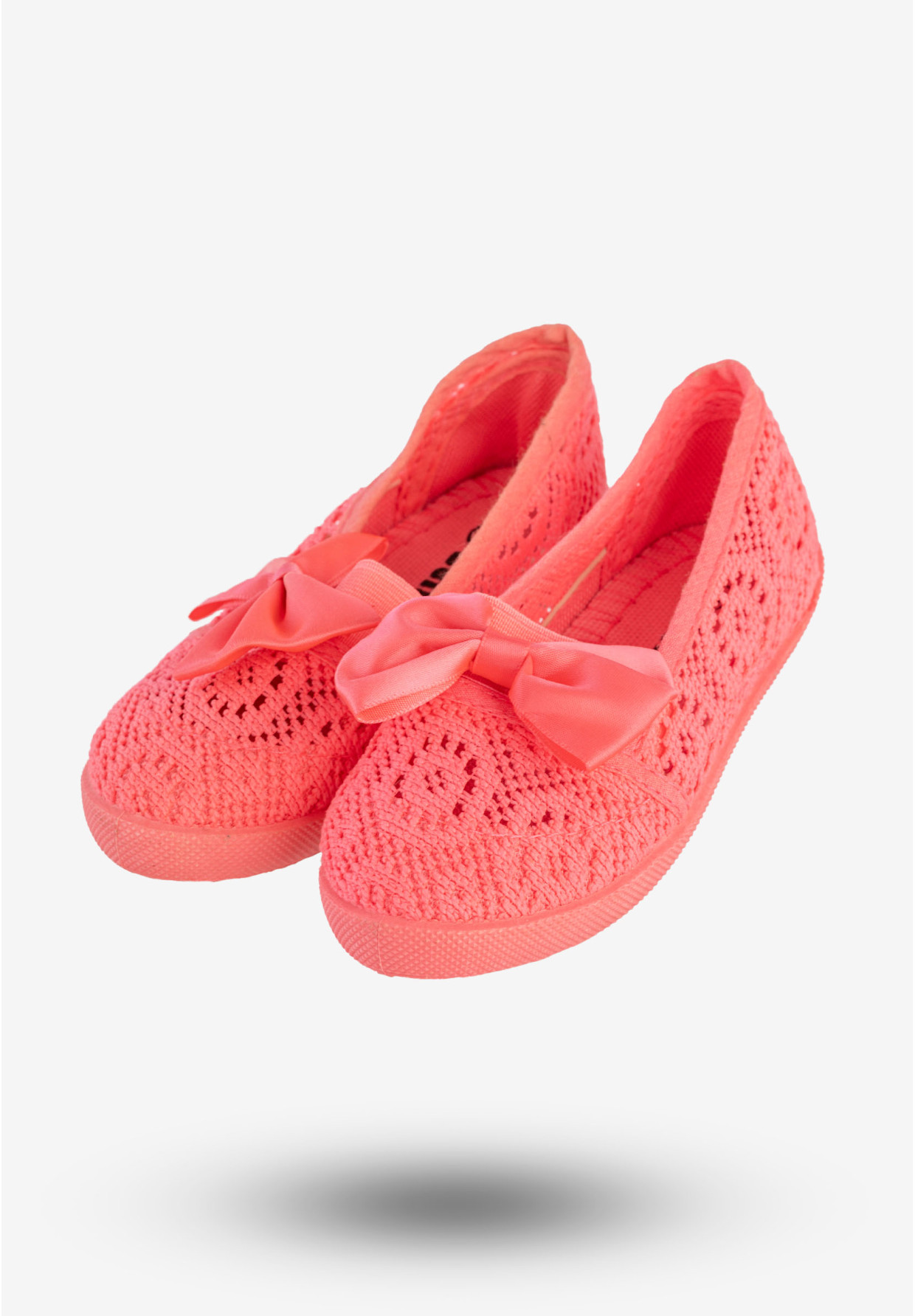 Trampki Dziewczęce Wsuwane Baleriny Neonowe Buty Różowe Bella Paris CB-S151-11