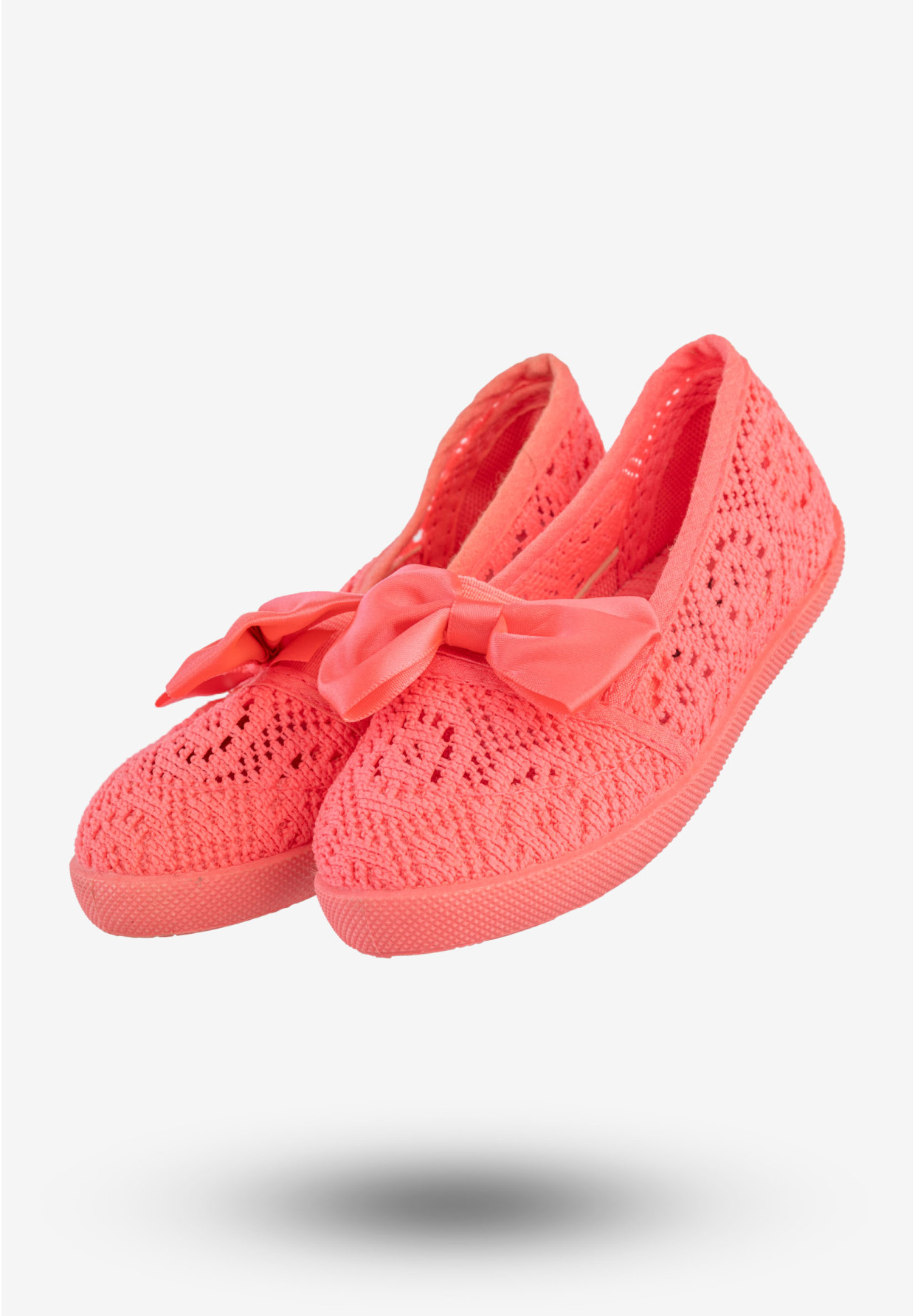 Trampki Dziewczęce Wsuwane Baleriny Neonowe Buty Różowe Bella Paris CB-S151-11