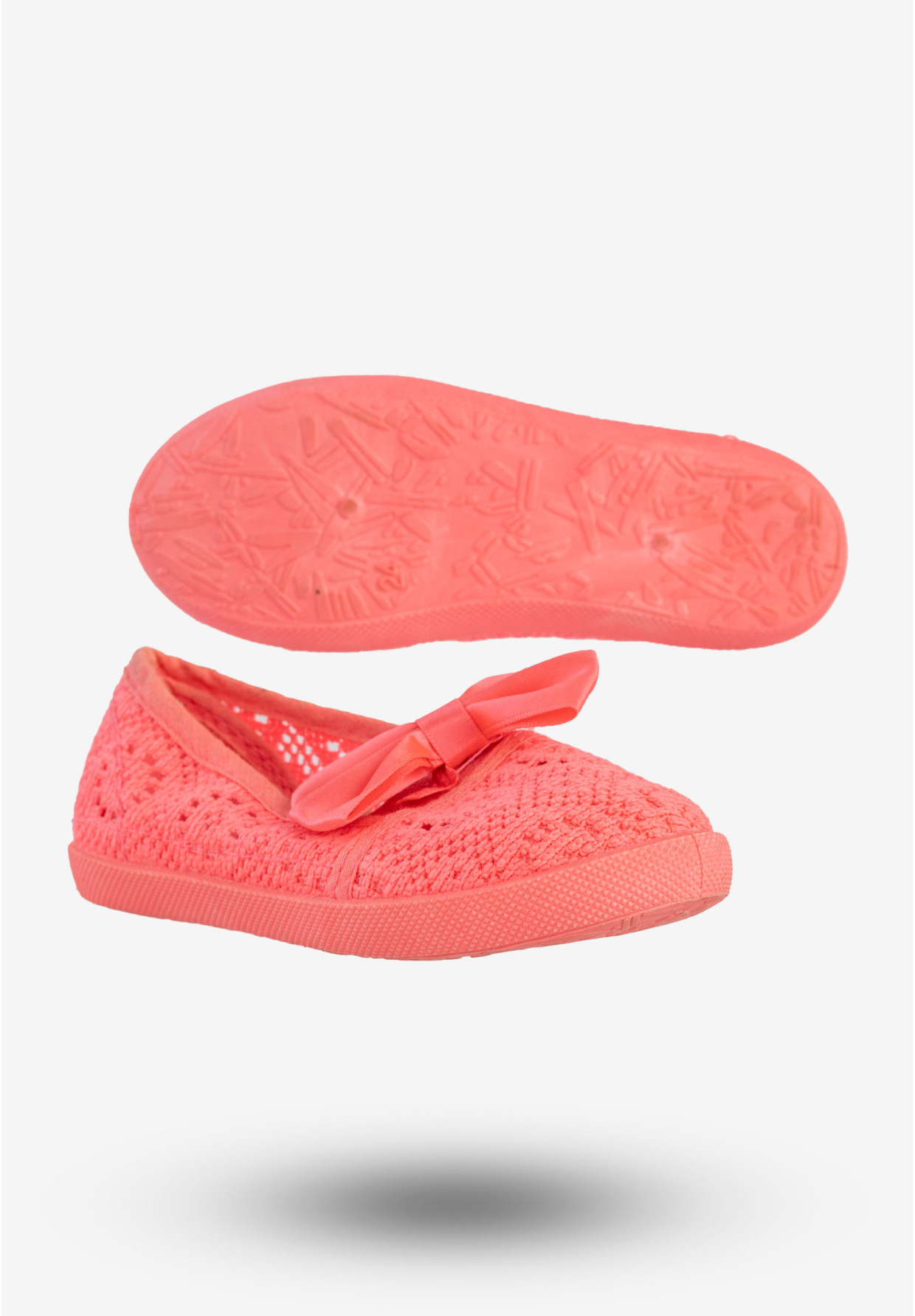 Trampki Dziewczęce Wsuwane Baleriny Neonowe Buty Różowe Bella Paris CB-S151-11