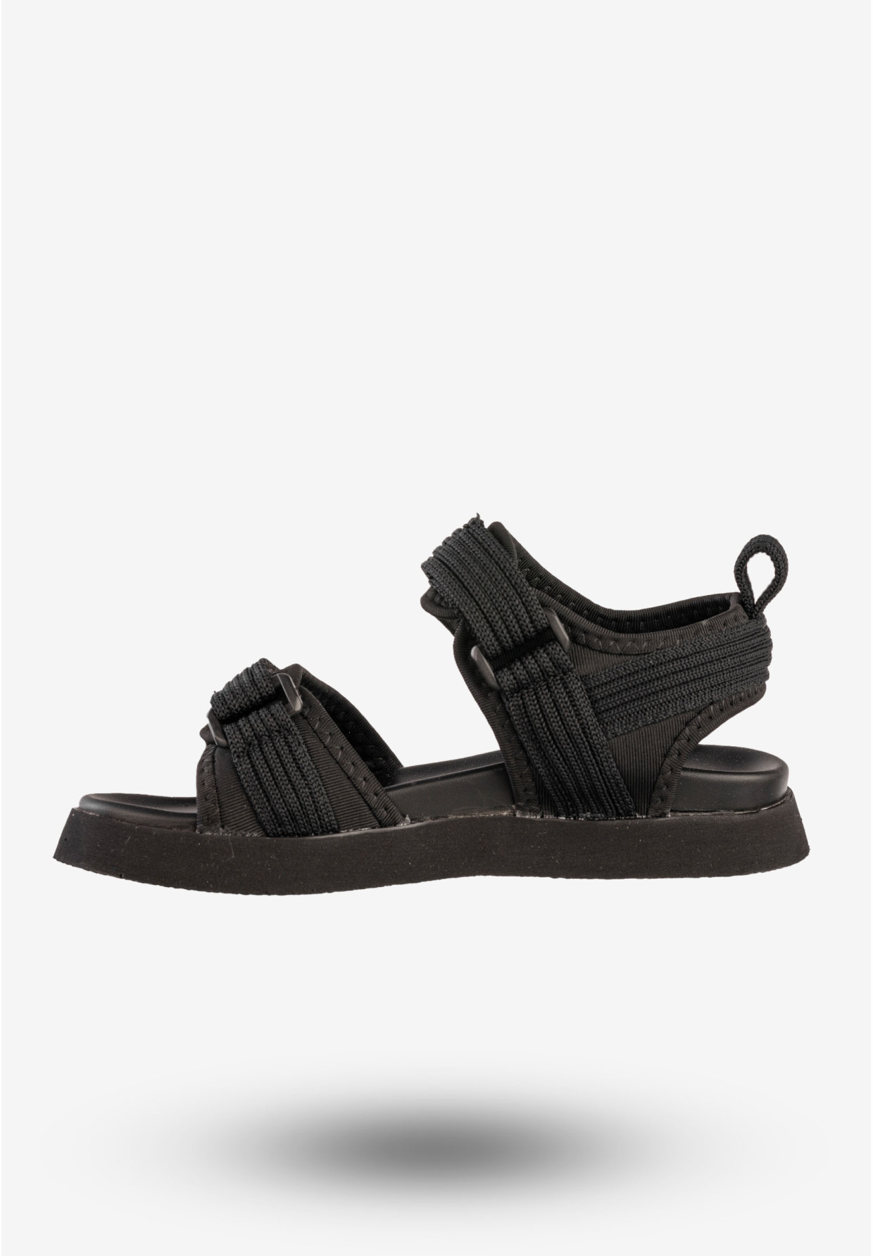Sandały Dziecięce Buty Na Rzepy Sportowe Czarne Apawwa T865