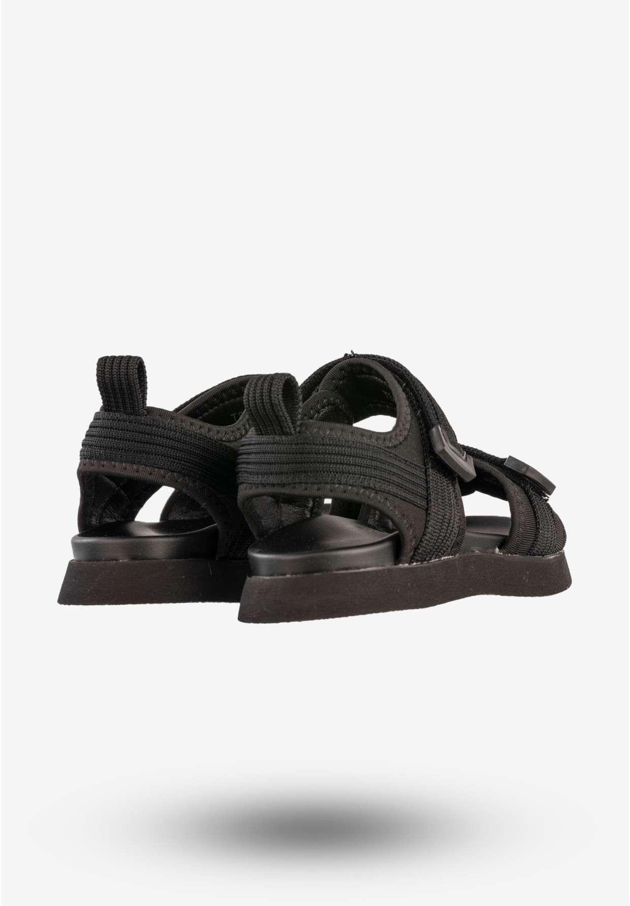 Sandały Dziecięce Buty Na Rzepy Sportowe Czarne Apawwa T865
