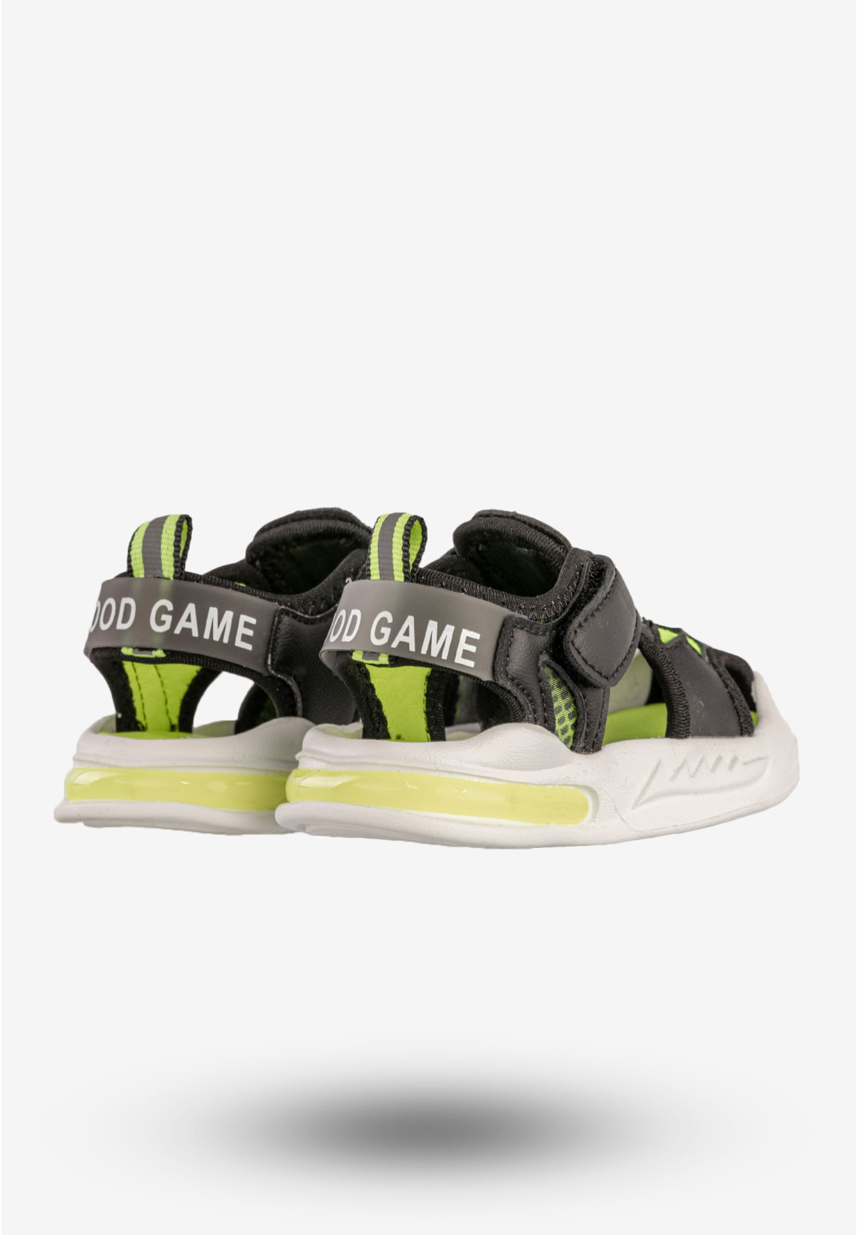 Sandały Dziecięce Buty Chłopięce Wygodne Czarne Apawwa NX122-2