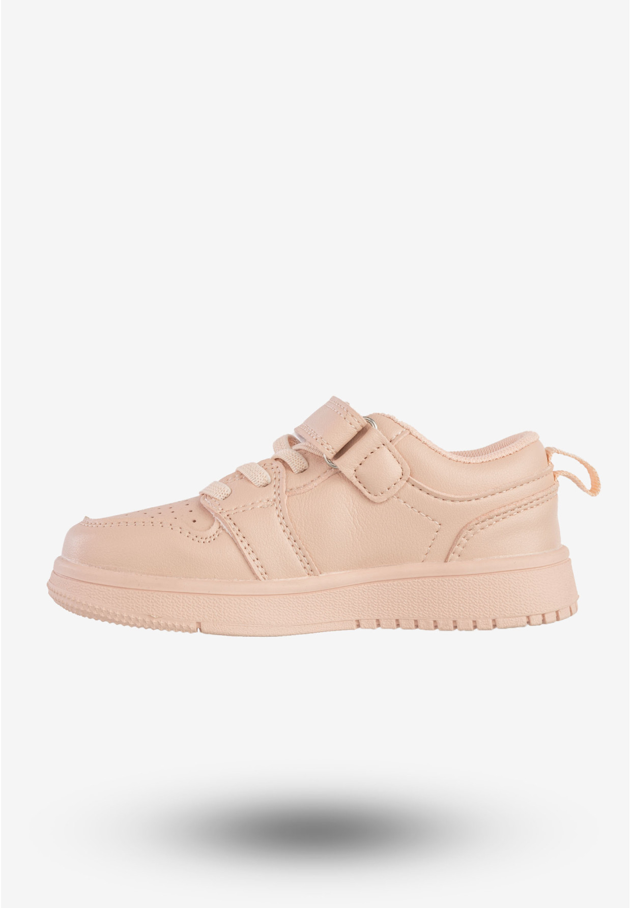 Sneakersy Dziecięce Ekoskóra Buty Sportowe Na Rzepy Różowe Apawwa TC813