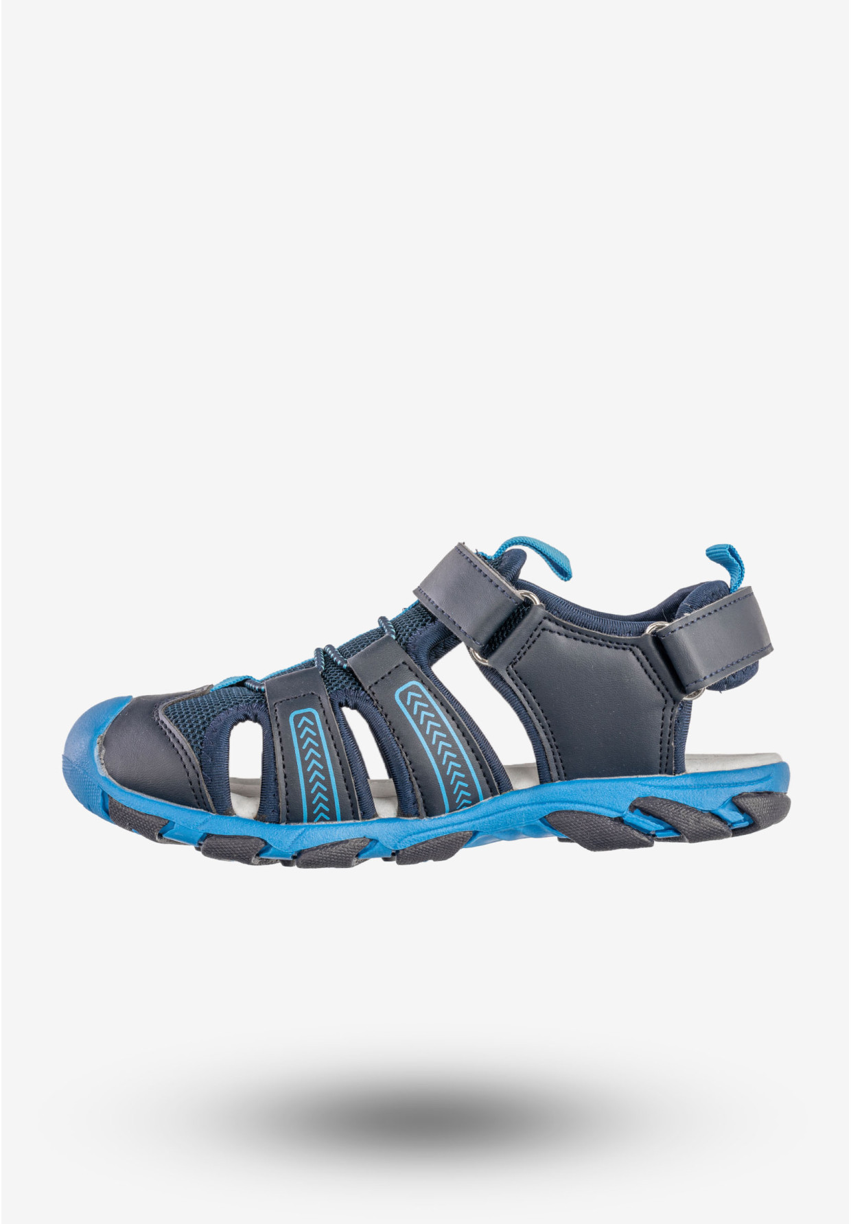 Sandały Chłopięce Buty Na Rzepy Sportowe Niebieskie Gelteo D-959