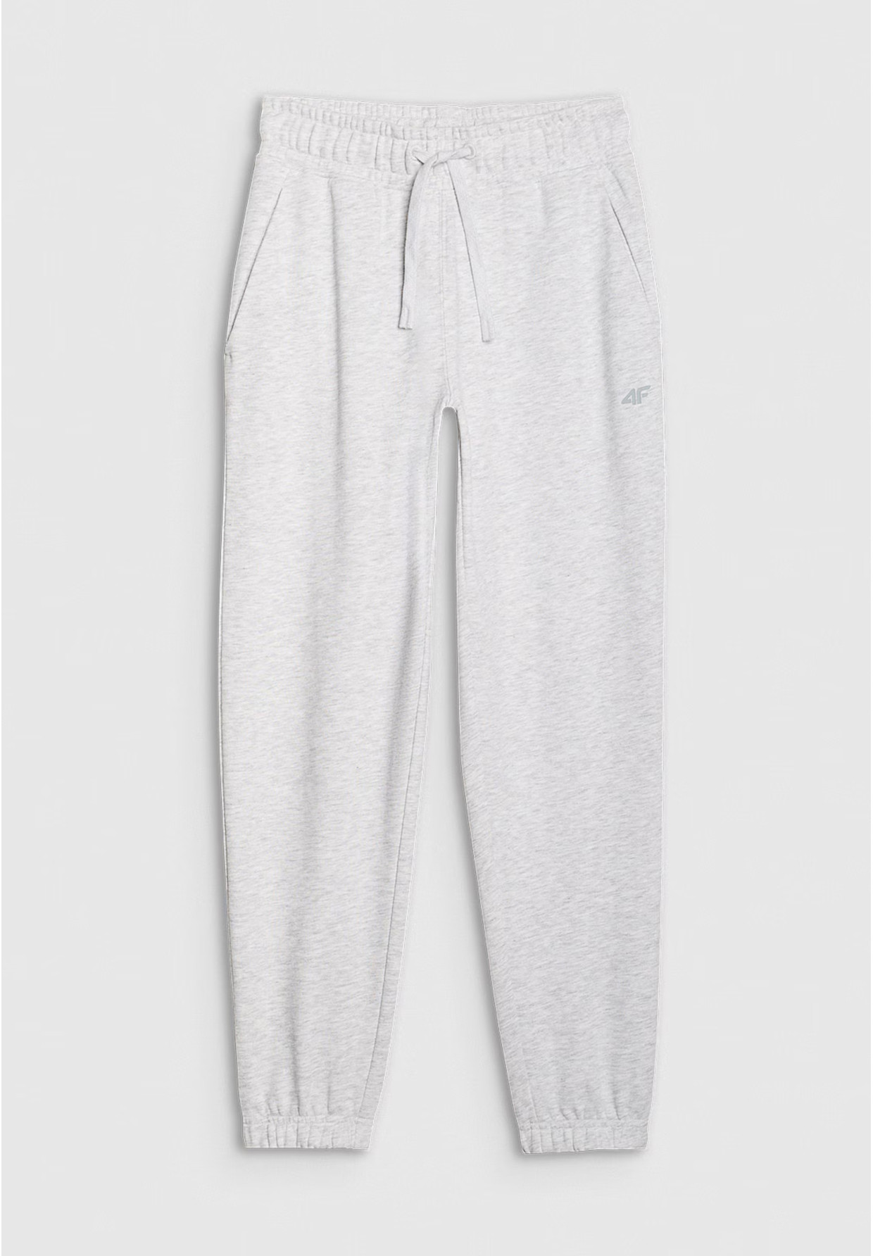 Spodnie Damskie 4F Joggery Dresowe Szare 4FWMM00TTROF1138