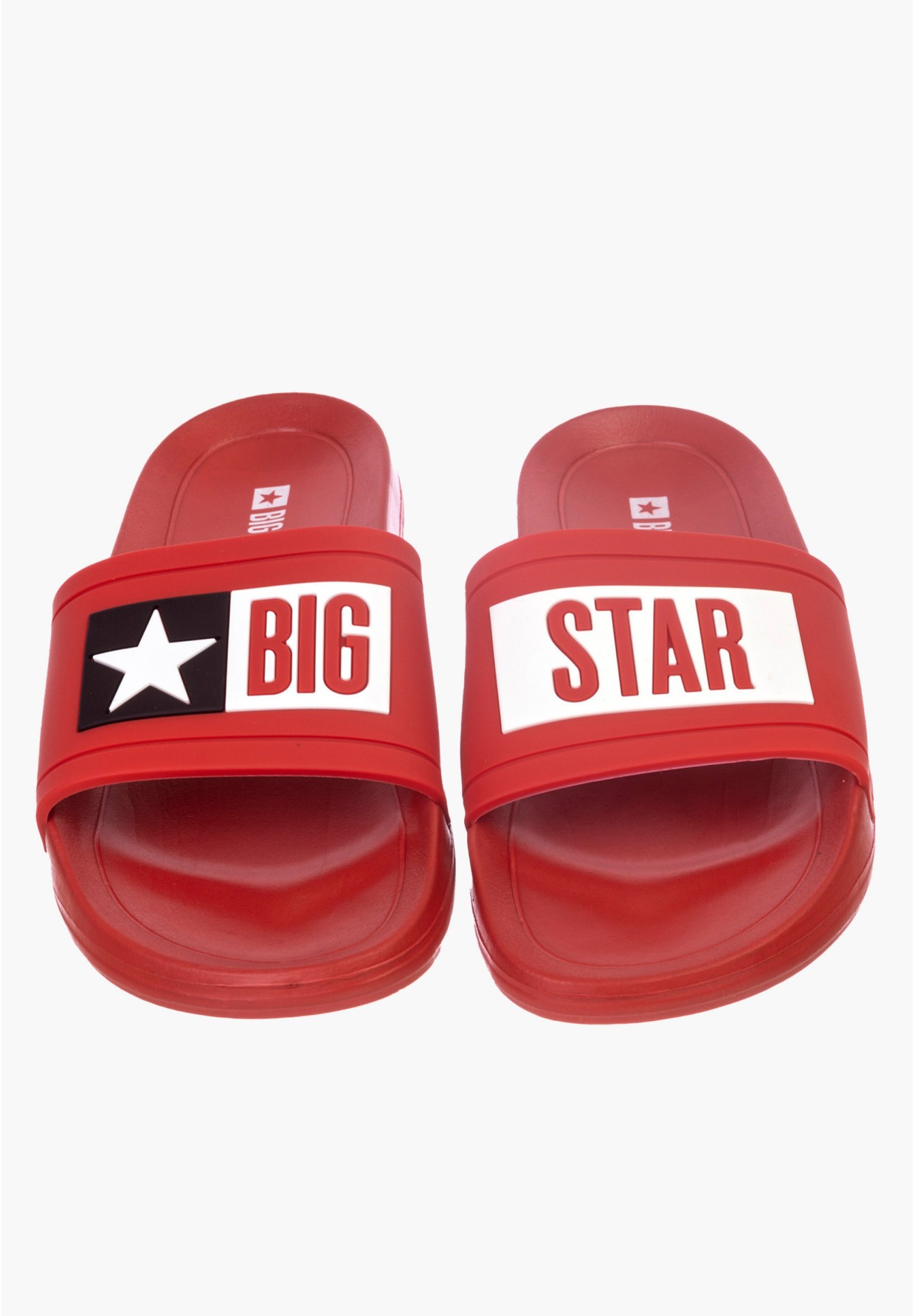 Klapki dziecięce Big Star Czerwone DD374153