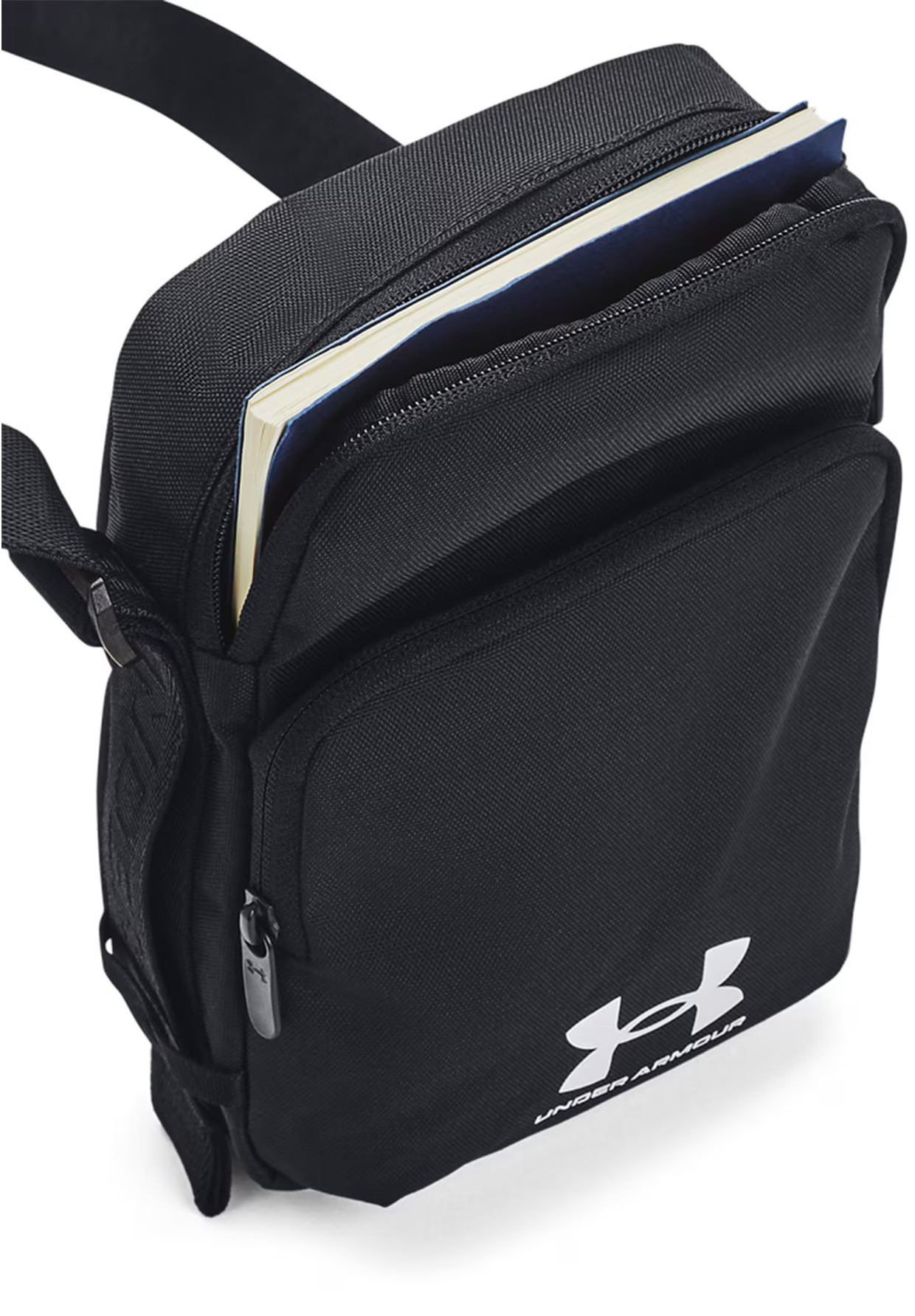 Saszetka Under Armour Crossbody Torba Mała Na Ramię Czarna 1381912-001