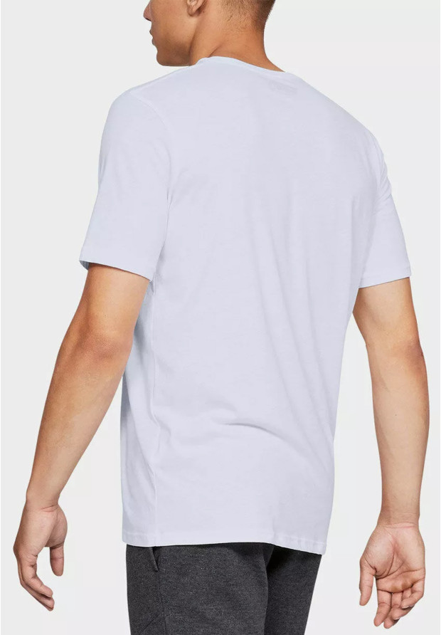 Koszulka Męska Under Armour T-Shirt Regular Biały 1329590-100