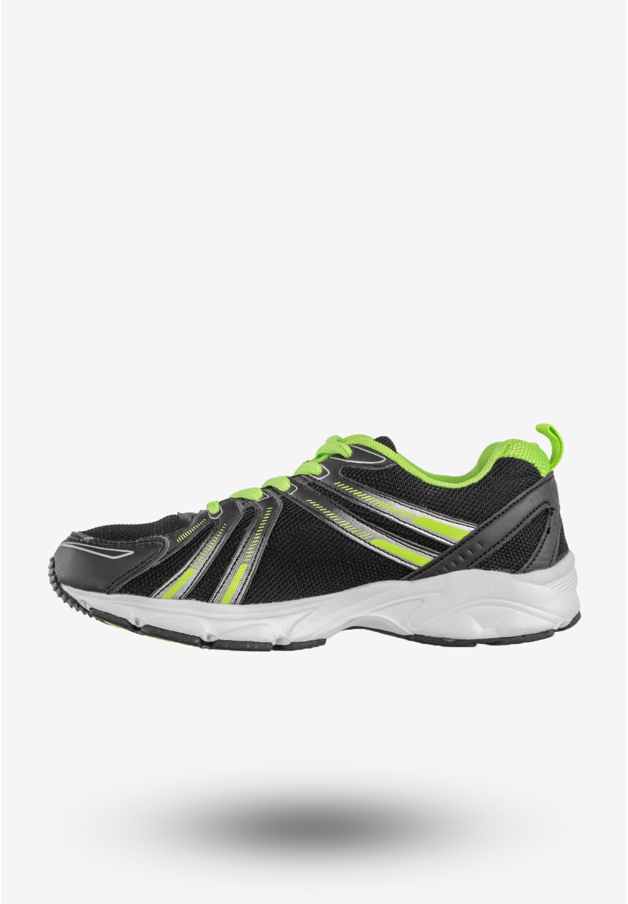 Sneakersy Dziecięce 4F Buty Sportowe Sznurowane Czarne J4Z17-JOBMS400-60