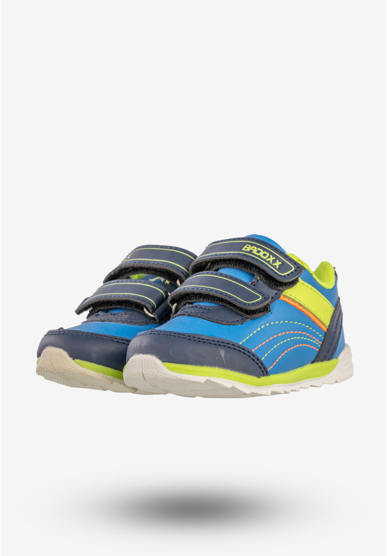Sneakersy Dziecięce Na Rzepy Buty Sportowe Niebieskie Badoxx 1XC-6856