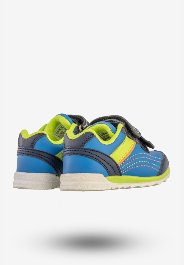 Sneakersy Dziecięce Na Rzepy Buty Sportowe Niebieskie Badoxx 1XC-6856