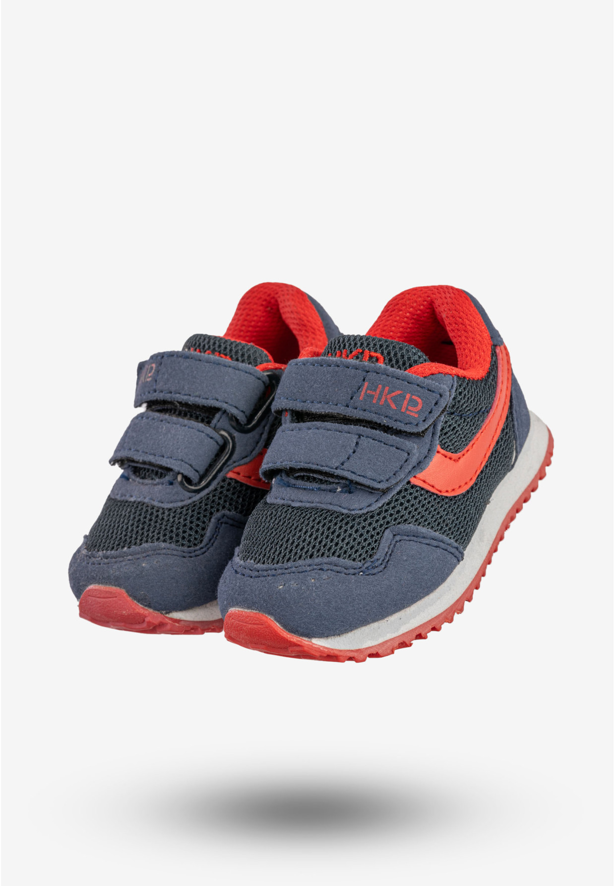 Sneakersy Dziecięce Na Rzepy Buty Sportowe Granatowe HKR 1A-SA84604A