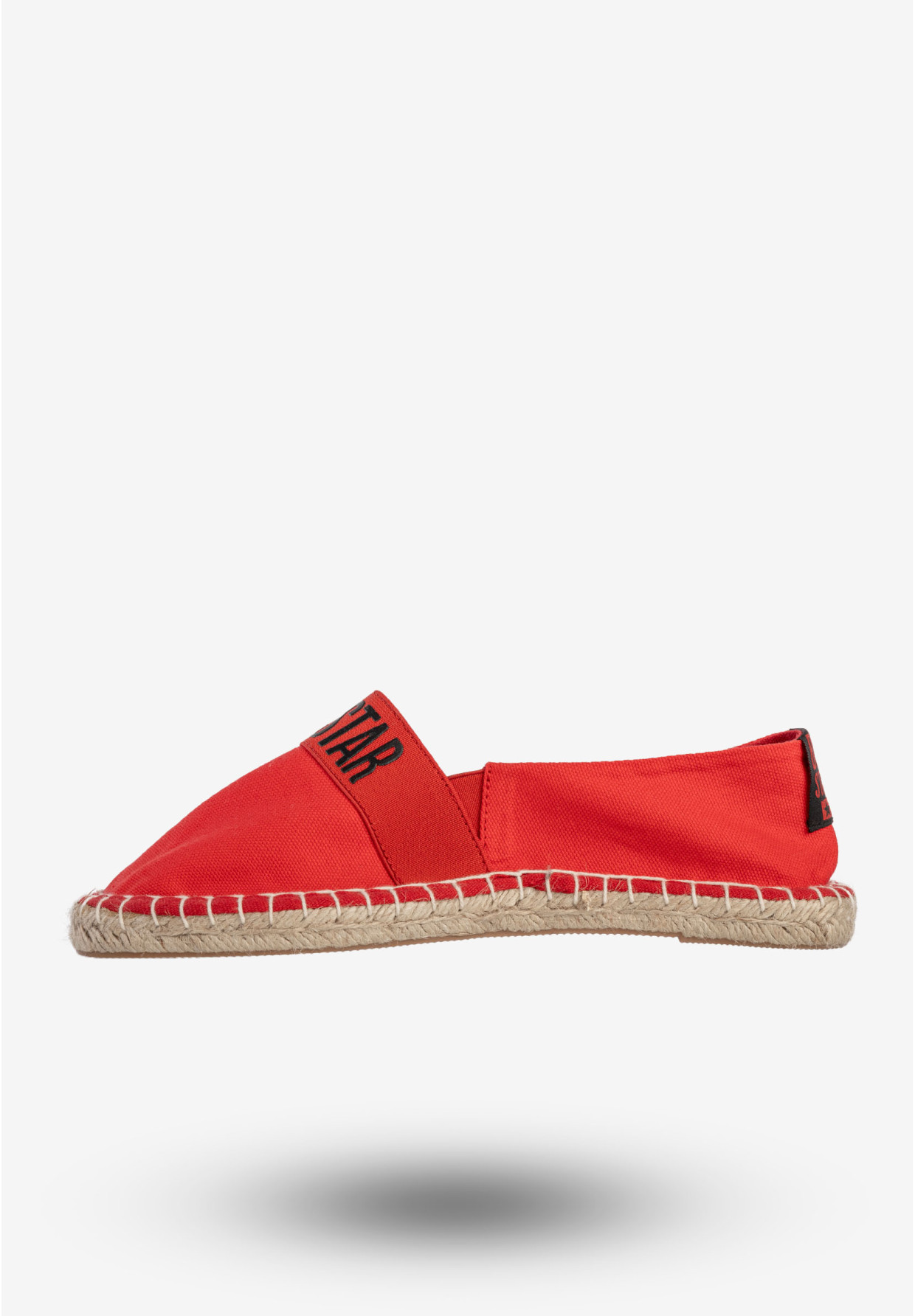 Espadryle Damskie BIG STAR Buty Wsuwane Czerwone HH274476