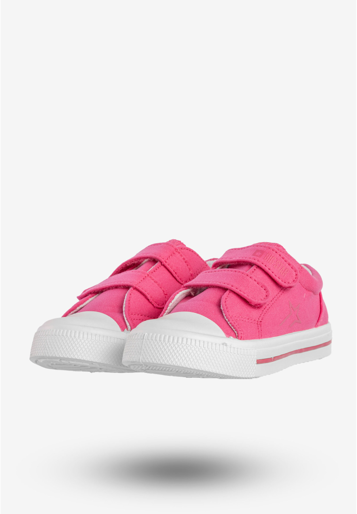 Trampki Dziecięce BIG STAR Buty Na Rzepy Różowe NN374113