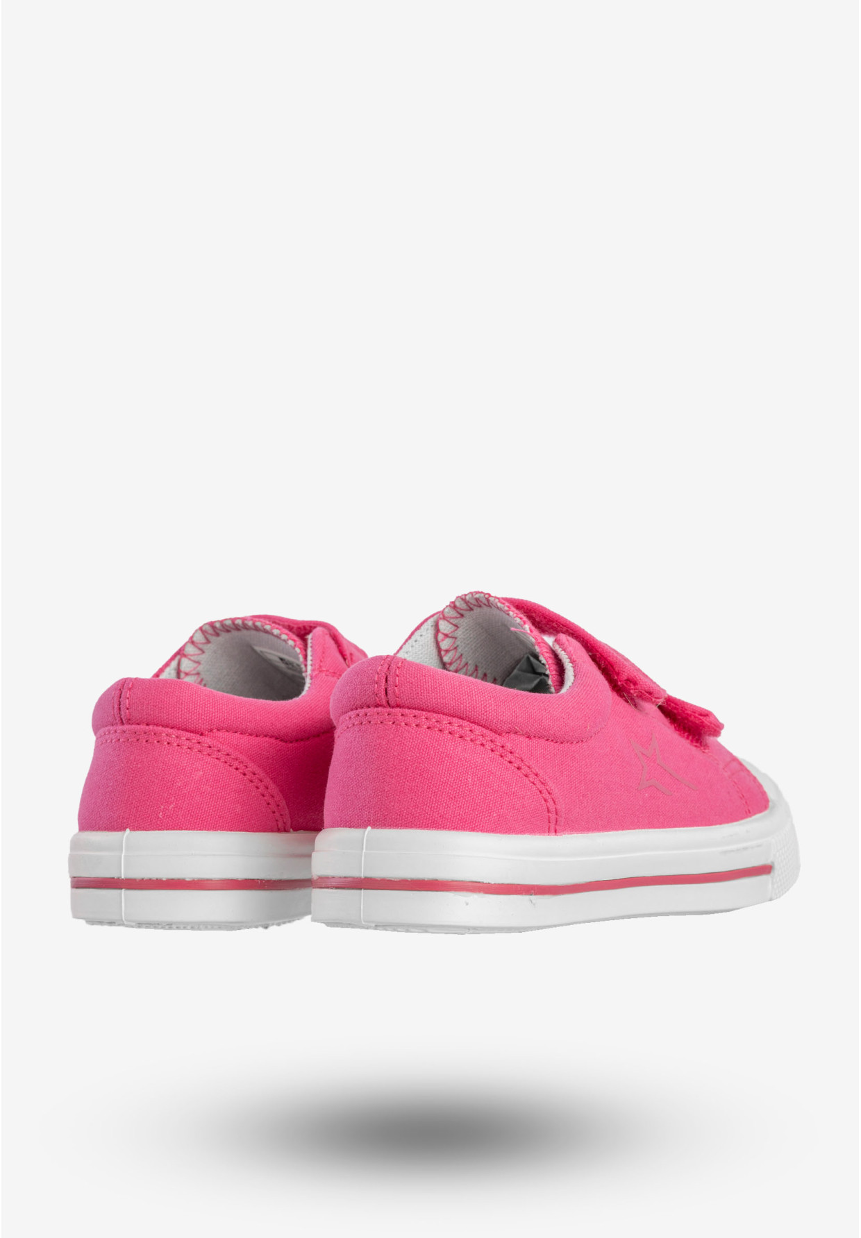 Trampki Dziecięce BIG STAR Buty Na Rzepy Różowe NN374113