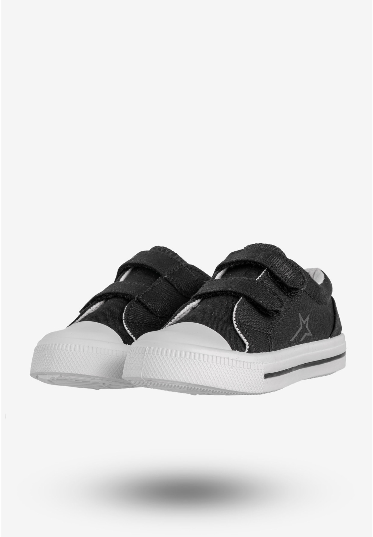 Trampki Dziecięce BIG STAR Buty Na Rzepy Czarne NN374111