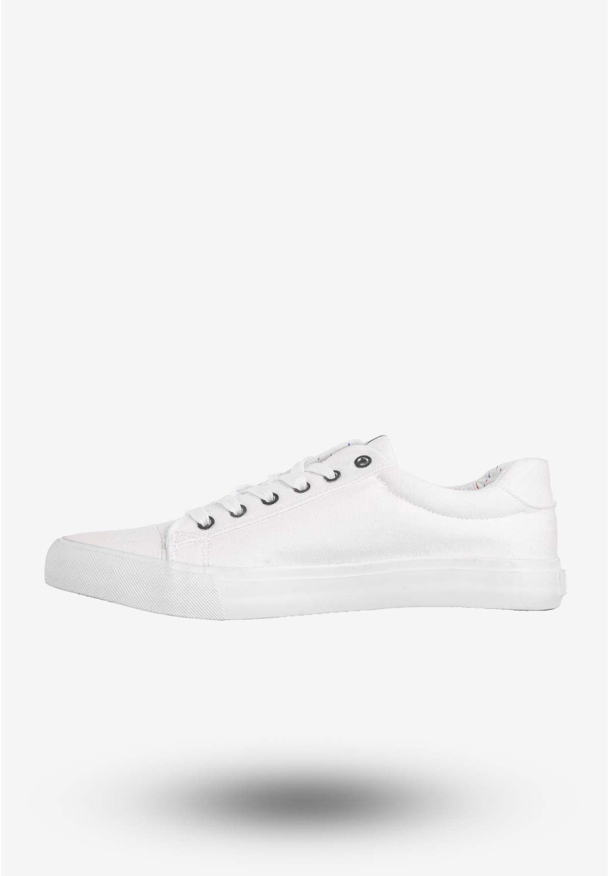 Tenisówki Męskie BIG STAR Buty Sportowe Trampki Klasyczne Białe AA174097A