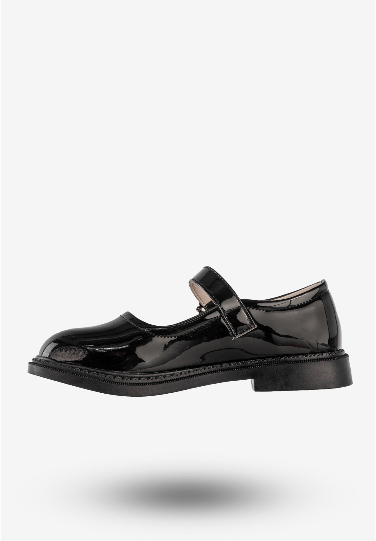Półbuty Dziewczęce Ekoskóra Eleganckie Buty Czarne Apawwa MC285