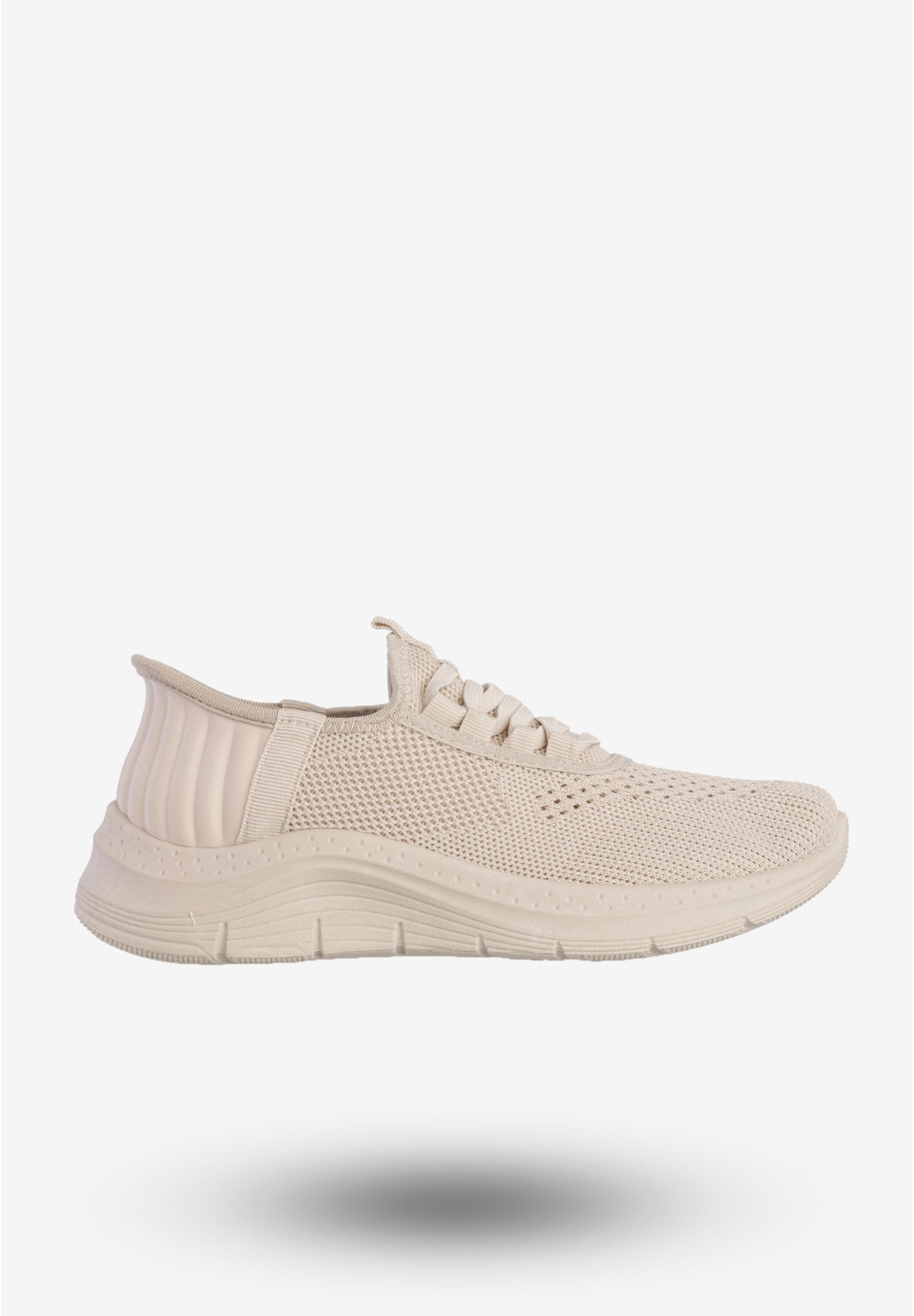 Sneakersy Damskie Wsuwane Buty Sportowe Beżowe Funui PDJ269-8