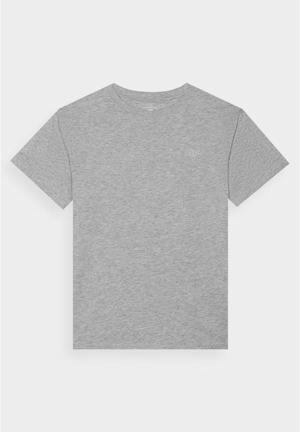 Koszulka Dziewczęca 4F T-shirt Szara 4FJWMM00TTSHF2332