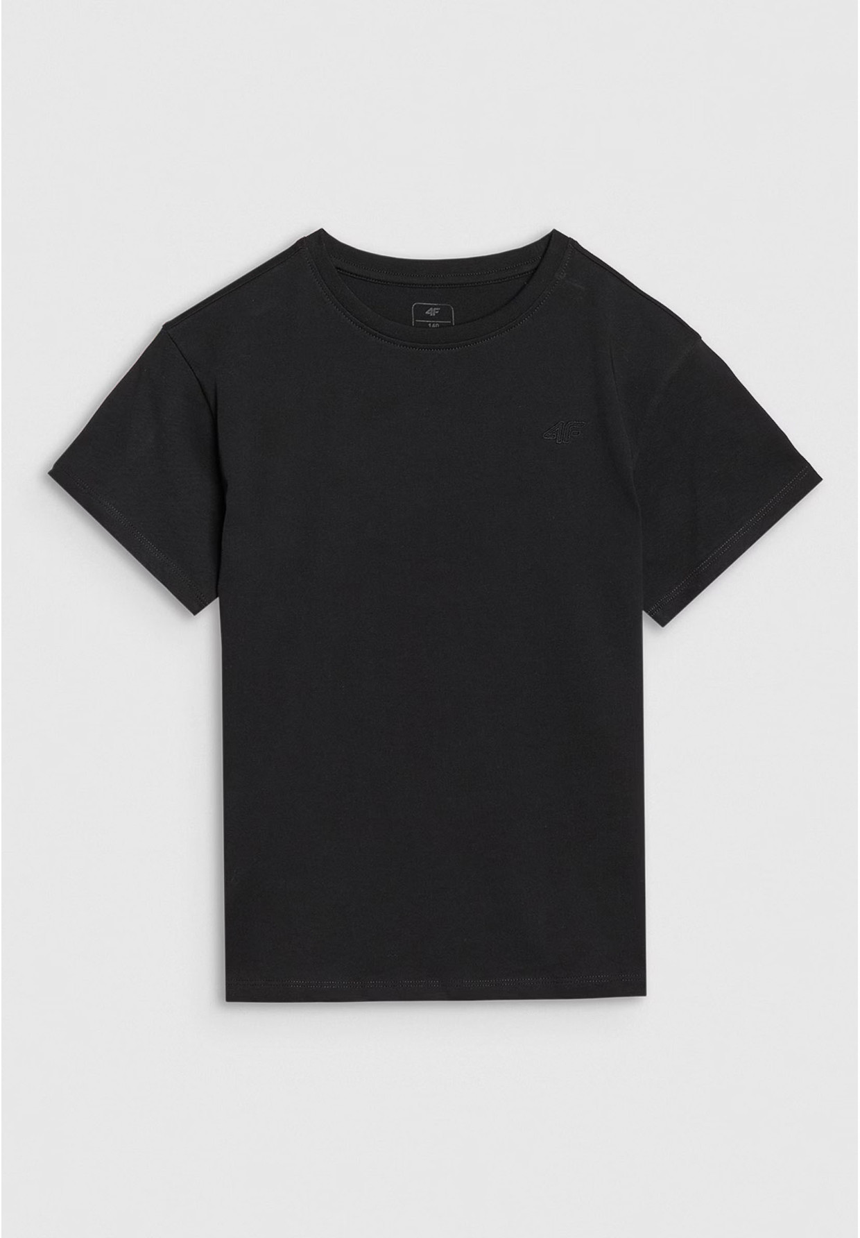 Koszulka Dziewczęca 4F T-shirt Czarny 4FJWMM00TTSHF2332
