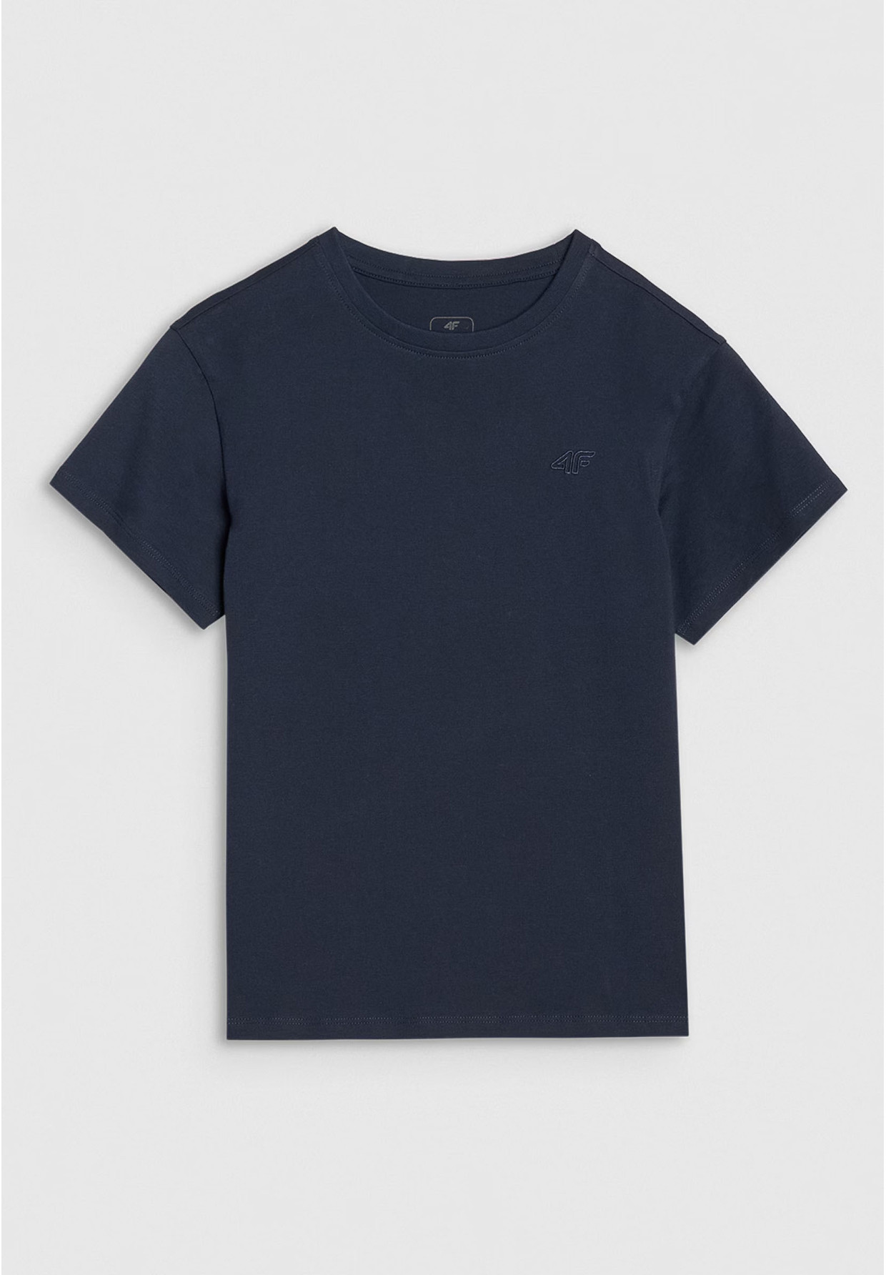 Koszulka Chłopięca 4F T-shirt Granatowy 4FJWMM00TTSHM2330