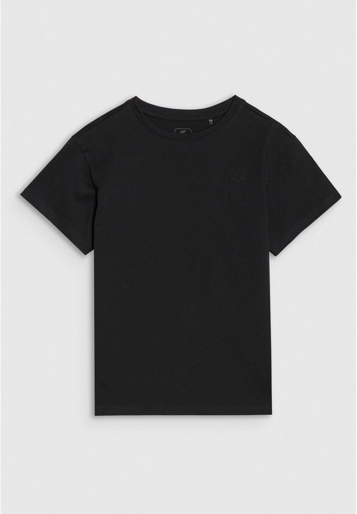 Koszulka Chłopięca 4F T-shirt Czarny 4FJWMM00TTSHM2330