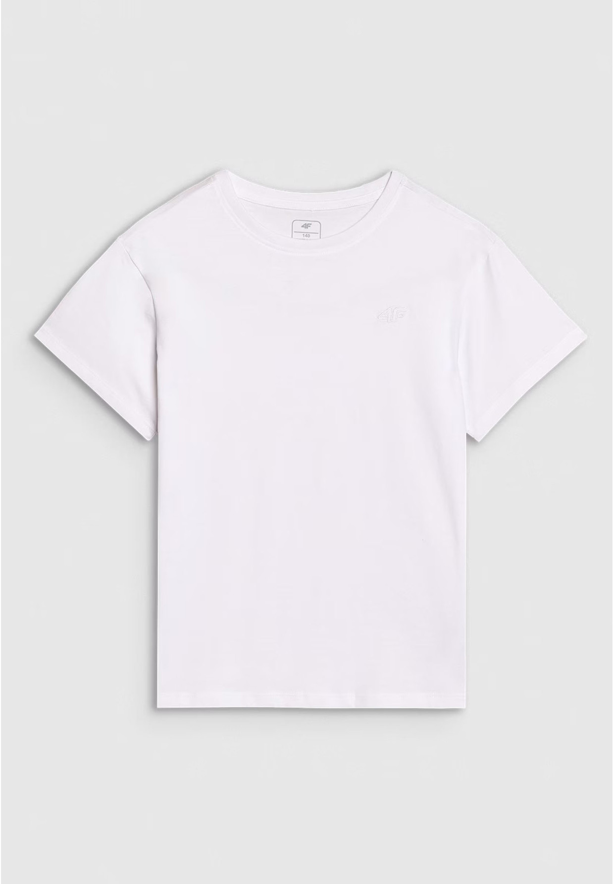 Koszulka Chłopięca 4F T-shirt Biały 4FJWMM00TTSHM2330